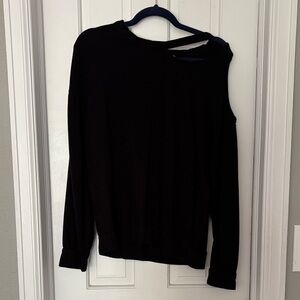 Express Cutout Shoulder Sweatshirt
